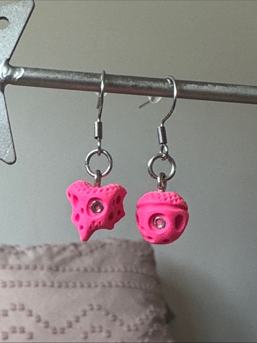 Climbing holds Dangle Earrings - Cute Bead Charm Earrings